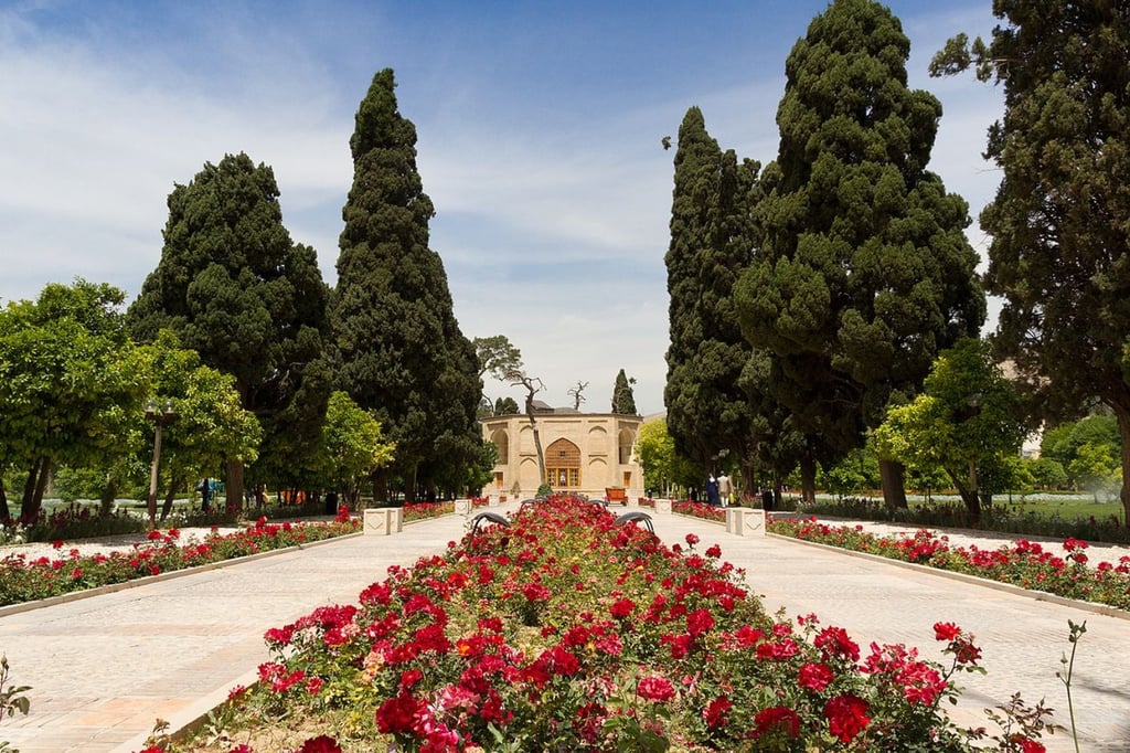 Jahan Nama Garden In Spring Jahan Nama Garden In Spring