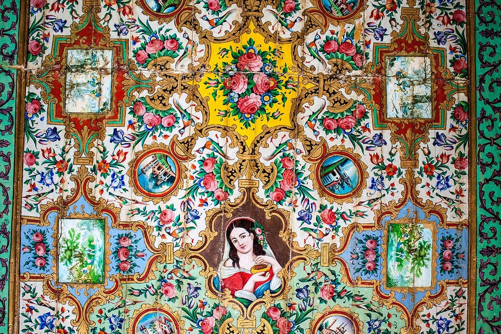 Narenjestan E Ghavam Garden In Shiraz Narenjestan E Ghavam Garden In Shiraz
