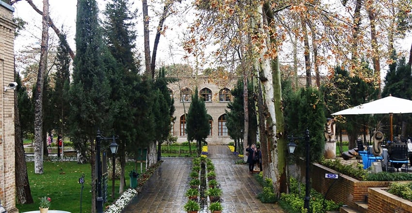 Negarestan Garden Museum In Tehran Negarestan Garden Museum In Tehran