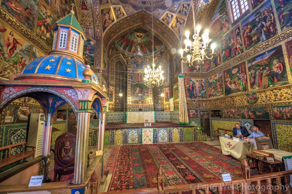 Prayer Hall Of Vank Cathedral