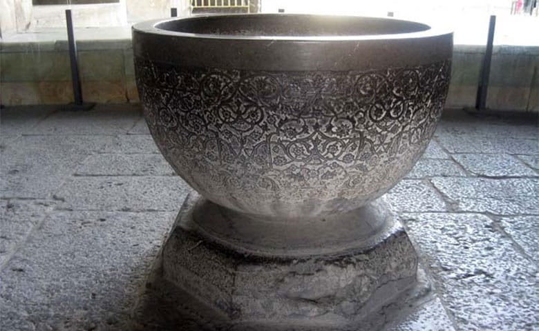 Stone Basins Sangabs Of Jamea Mosque Stone Basins Sangabs Of Jamea Mosque