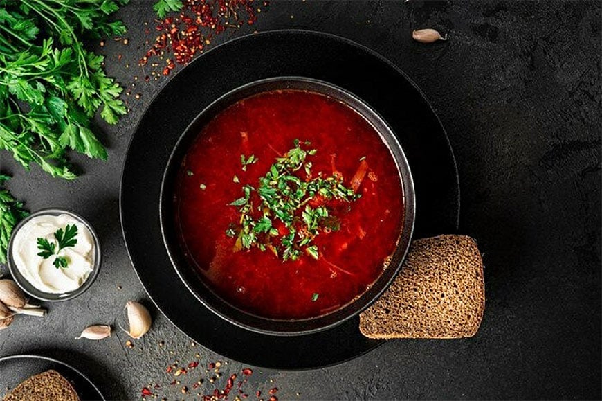 Aash E Choghandar Beetroot Soup