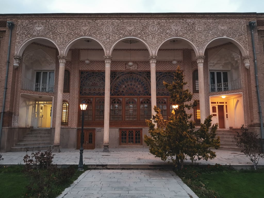 Architecture Of Behnam House Tabriz Iran