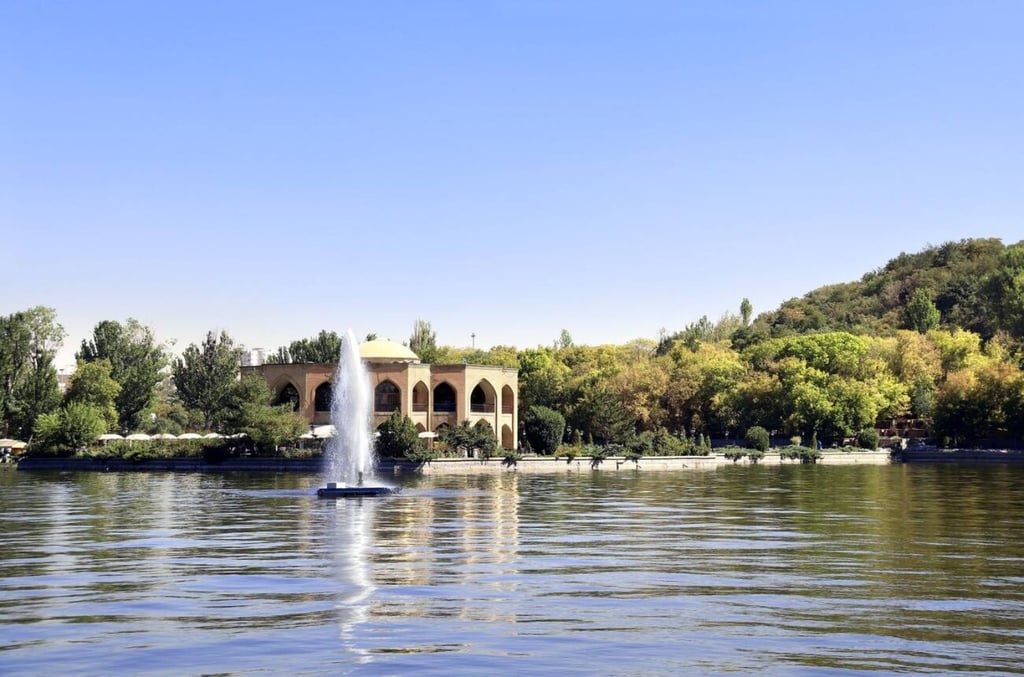 El Goli Lake In Tabriz Iran El Goli Lake In Tabriz Iran