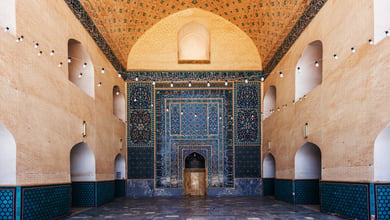 The Historical Malek Mosque In Kerman 6 Malek Mosque In Kerman