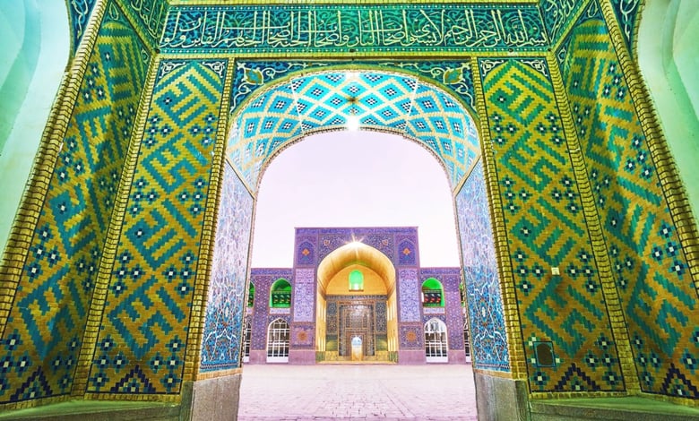 Mozaffari Grand Mosque in Kerman