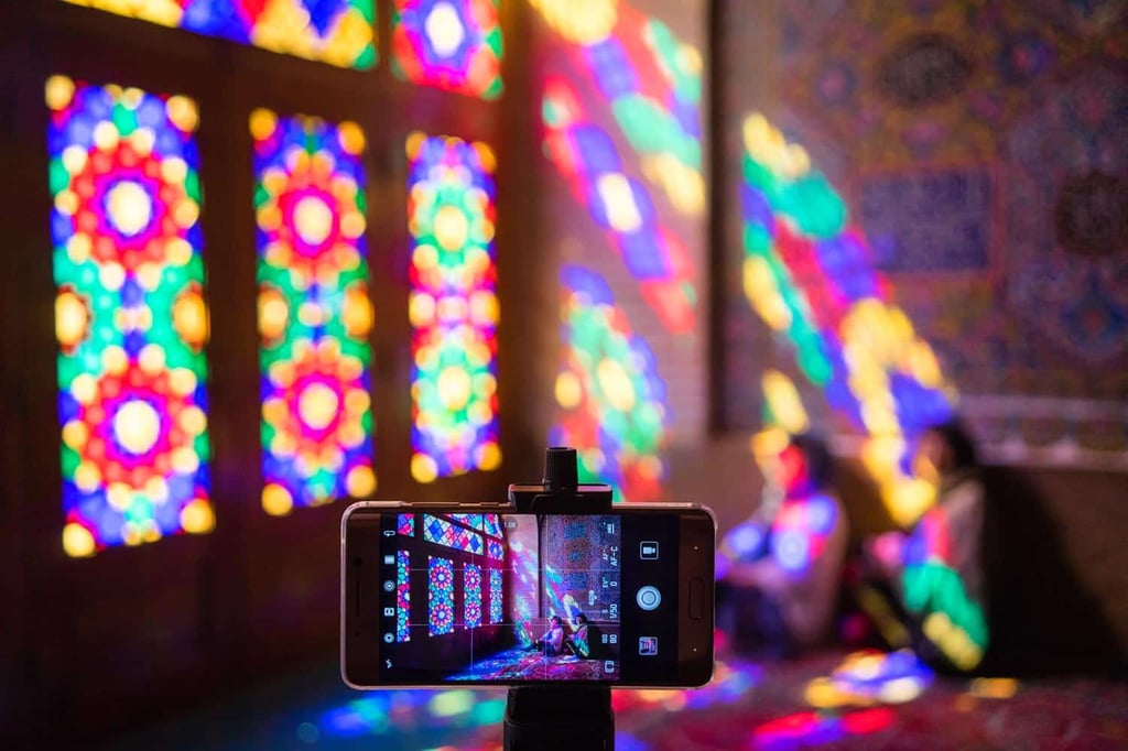 Nasir Al Mulk Mosque, Known As Pink Mosque In Shiraz Nasir Al Mulk Mosque, Known As Pink Mosque In Shiraz