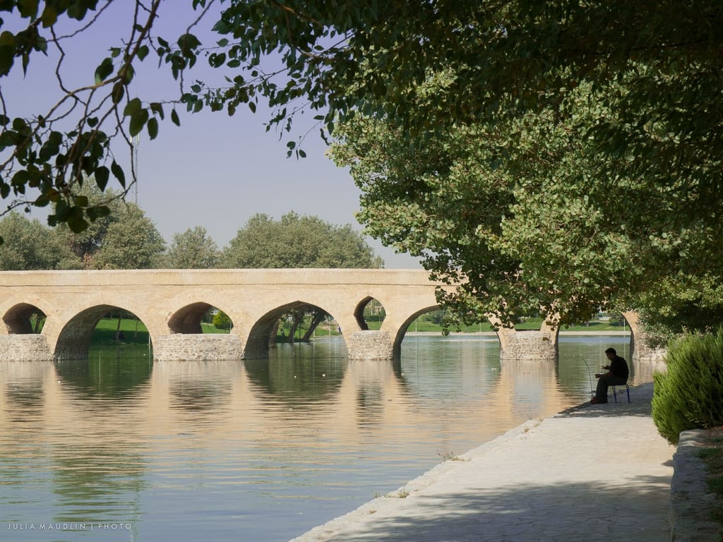 Shahrestan Bridge, Isfahan, Iran