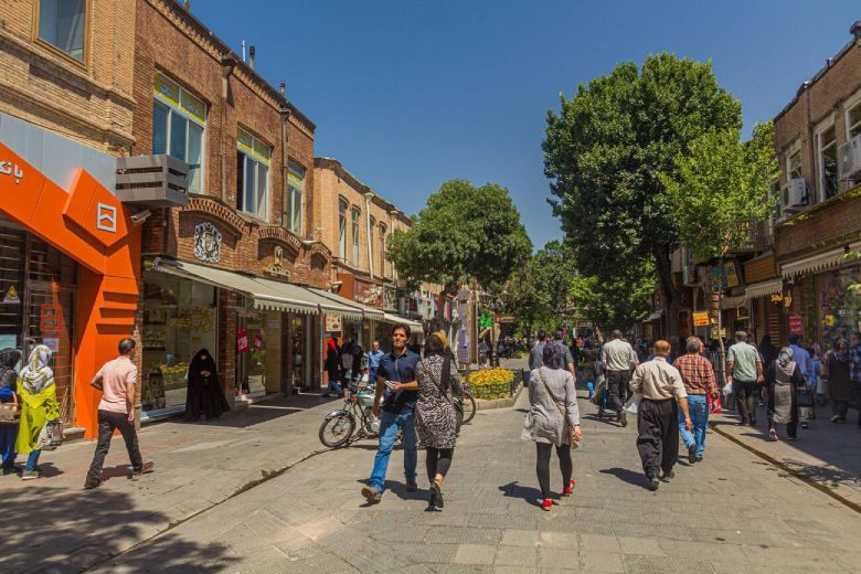 Tarbiat Street in Tabriz: A Historic Street