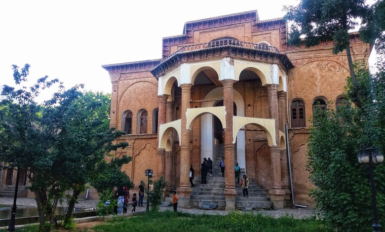 Khosro Abad Mansion in Sanandaj, Kurdistan, Iran