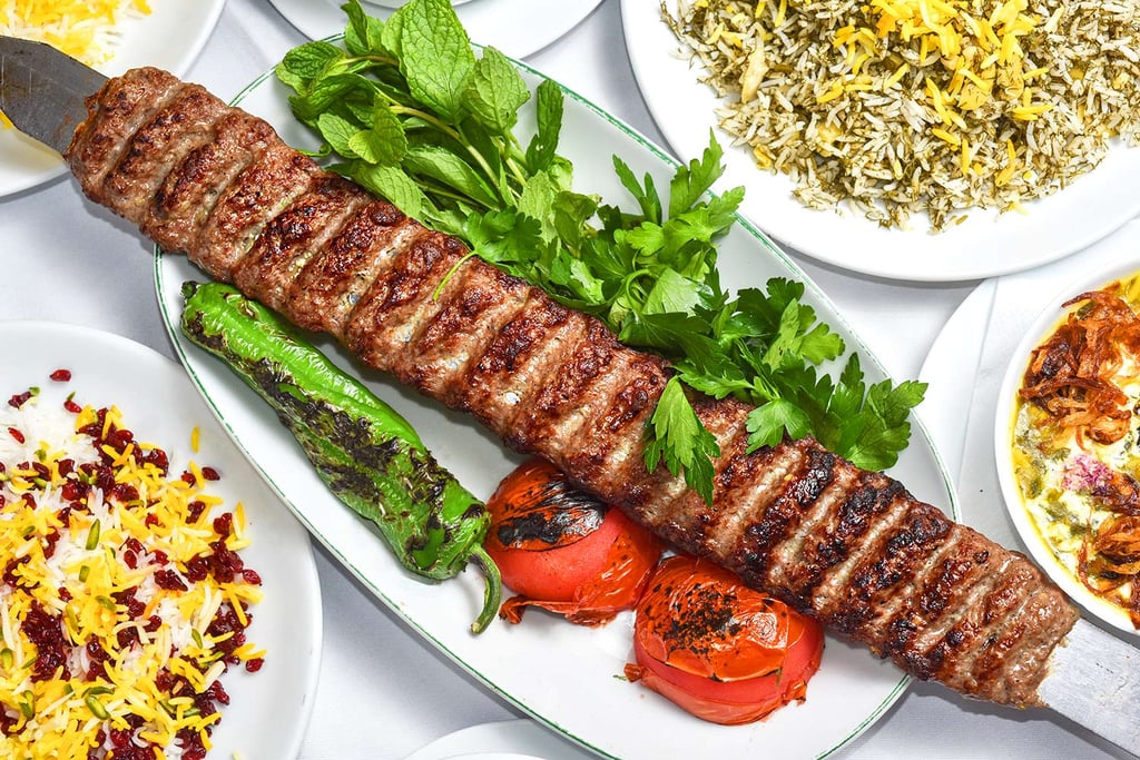 Persian-Chelo-Kabab Persian-Chelo-Kabab