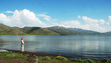 Neor Lake, Ardabil, Iran