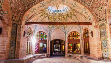 Sa'D Al-Saltaneh Caravanserai In Qazvin 5 Sa'D Al-Saltaneh Caravanserai, Qazvin, Iran