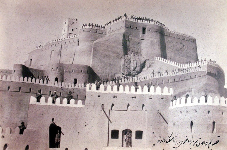 Arg-e-Bam – 1891, 1896 – Citadel (Source ICHO)