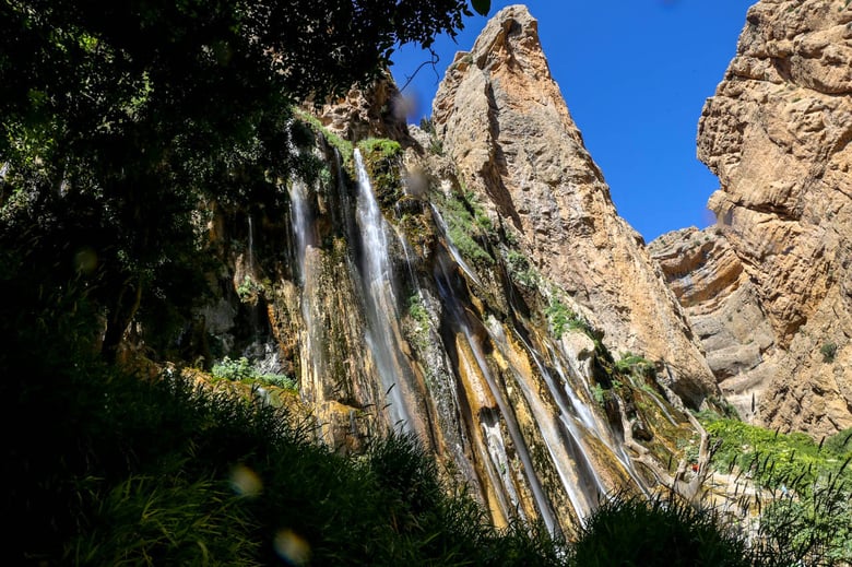 Margoon Waterfall as one of the Most Beautiful Waterfalls In Iran
