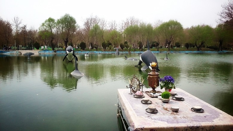 Mellat Park in Nowruz, Mashhad