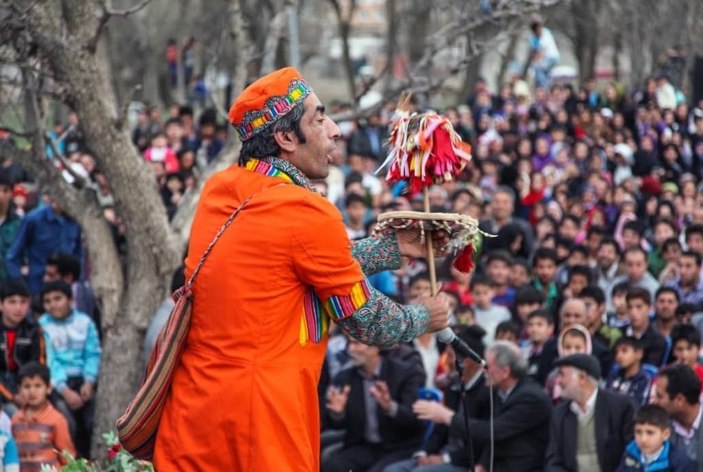 Takam Cult Announcement of the coming Nowruz with songs shows