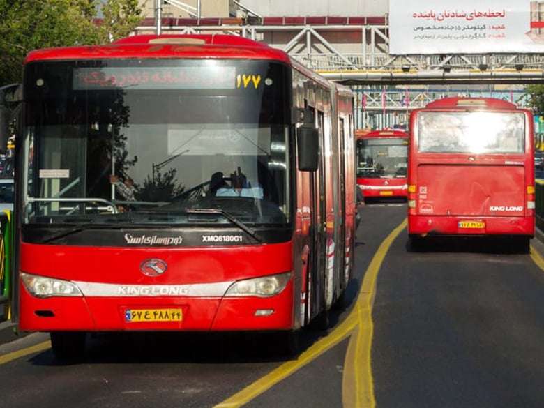 The Tehran Bus Rapid Transit (BRT)