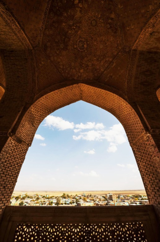 A View From Inside Soltaniyeh Dome