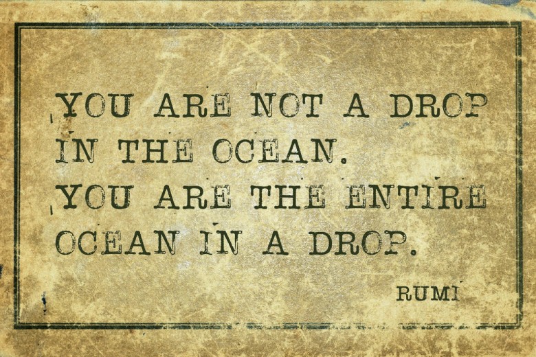 Ancient Persian Poet and Philosopher Rumi Quote