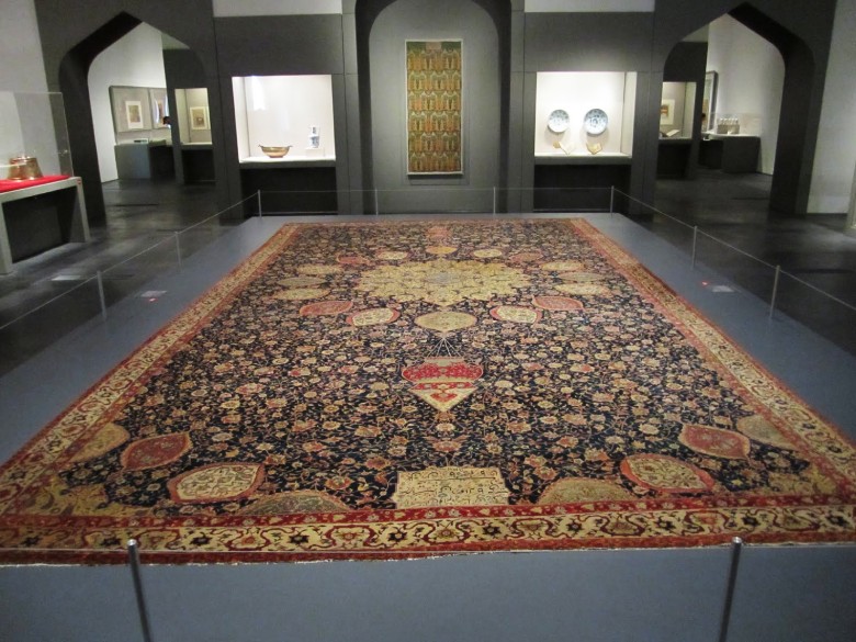 Ardabil Carpet in Los Angeles County Museum of Art
