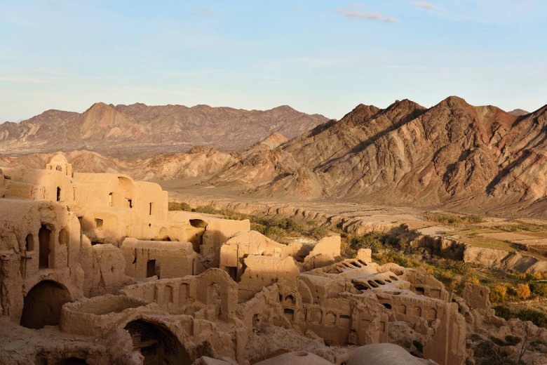 Mud Brick Village of Kharanaq Silk Road Yazd Iran