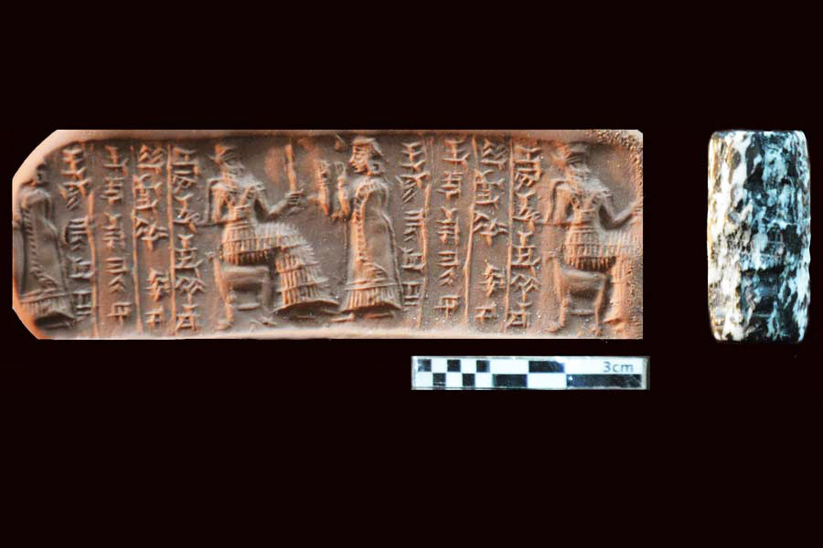 Haft Tappeh Archaeological Site: All You Need To Know 9 Cylinder Seal From Haft Tappeh, The Middle Elamite Period, The 15Th-14H B.c.