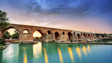 Dezful Old Bridge, Khuzestan, Iran