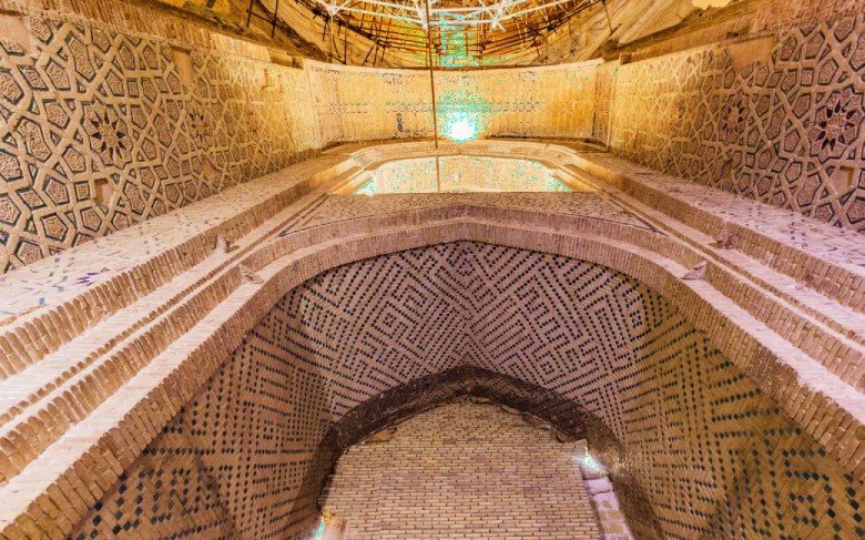 Interior of the Dome of Soltaniyeh