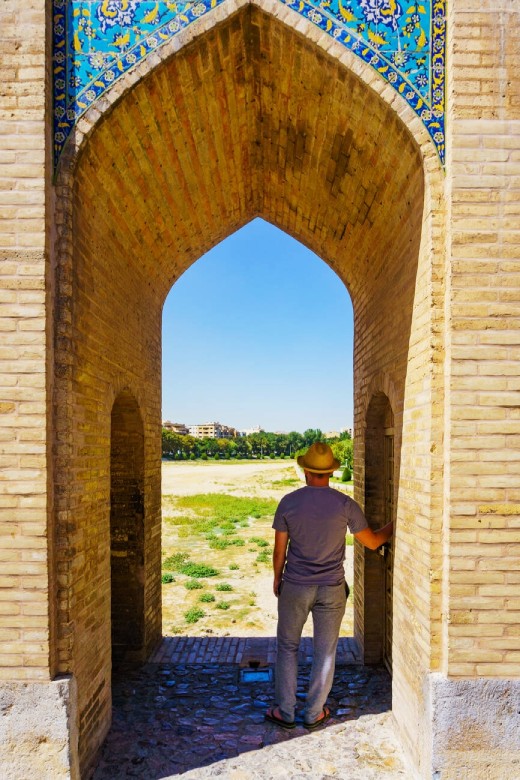 Isfahan's View of Ancient Silk Road