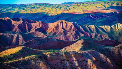 Mahneshan Colored Mountains 9 Mahneshan Colored Mountains, Zanjan, Iran