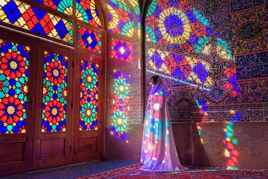 Nasir Al Mulk Mosque, Known As Pink Mosque In Shiraz Located In Shiraz, A City That Has Been A Center Of Art And Culture Since The 13Th Century.