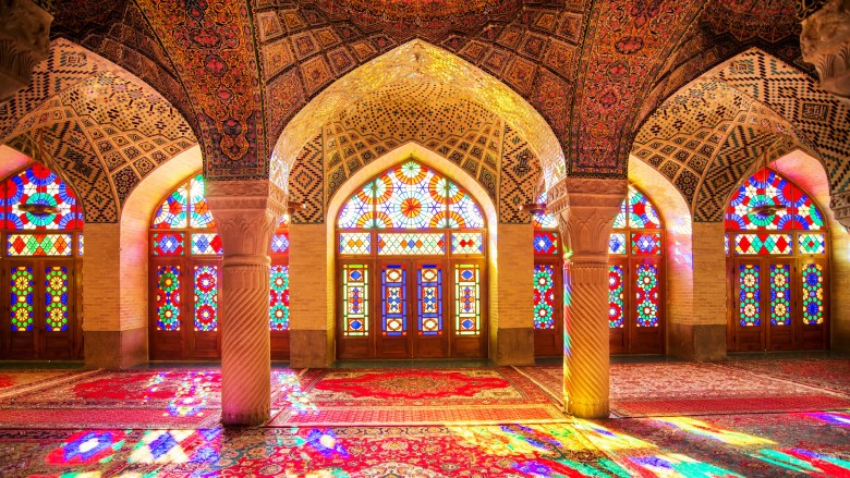 Persian Architecture, Pink Mosque, Shiraz