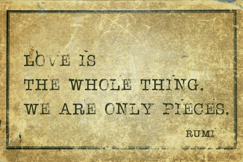 Quote of Rumi (Mevlana)