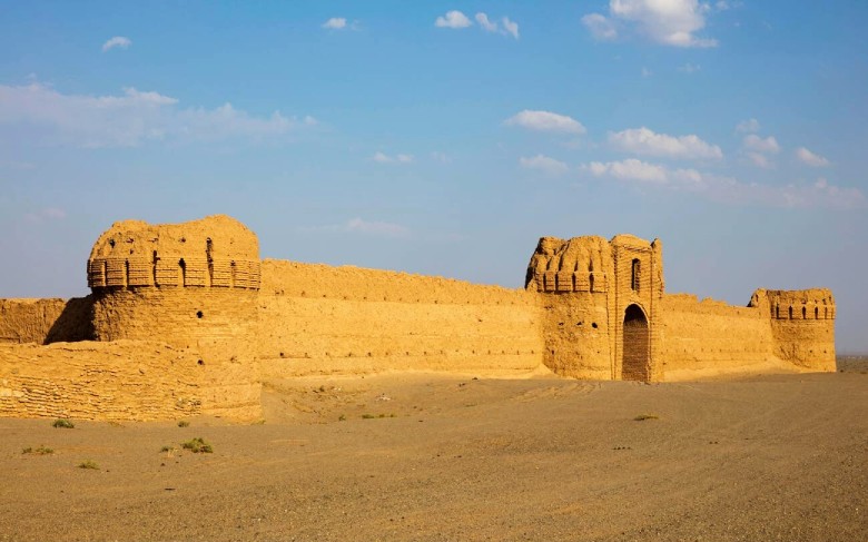 Ruined Caravanserai on the Silk Road, Iran