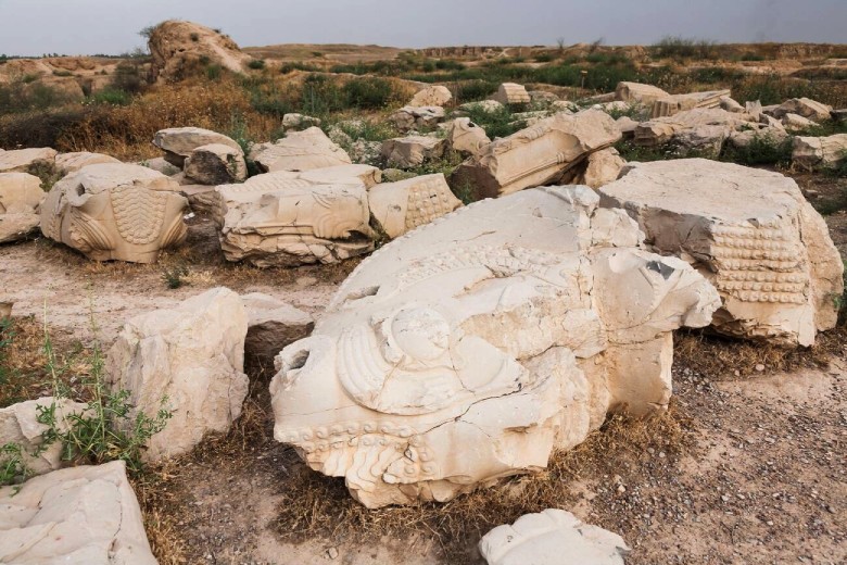 Ruins of Achaemenid Empire in Susa