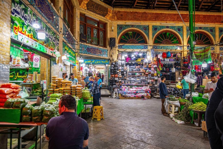 Stalls and Shops of Tajrish Bazaar