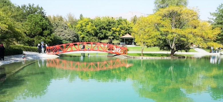 Tehran Botanical Garden's Lake