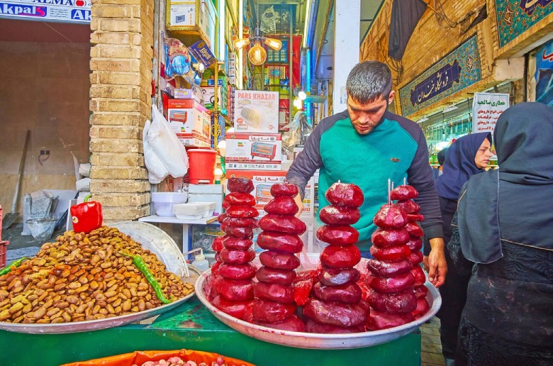 The Small Stall of Tajrish Bazaar