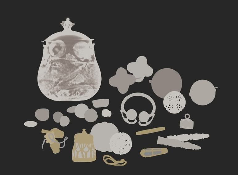 The Vikings In Persia: Evidence Of Sassanid Contact 3 Galloway Hoard Vessel