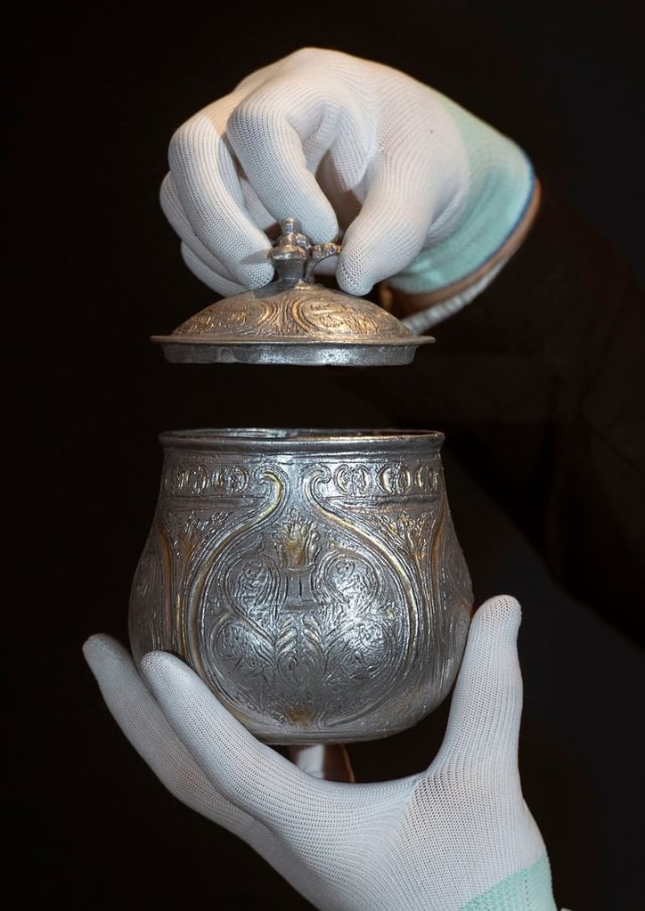 The Vikings In Persia: Evidence Of Sassanid Contact 4 Galloway Hoard Vessel
