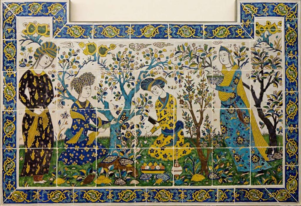 Persian Gardens: Discover 9 Iranian Gardens Listed By Unesco 6 Chehel Sotoun Garden In Isfahan