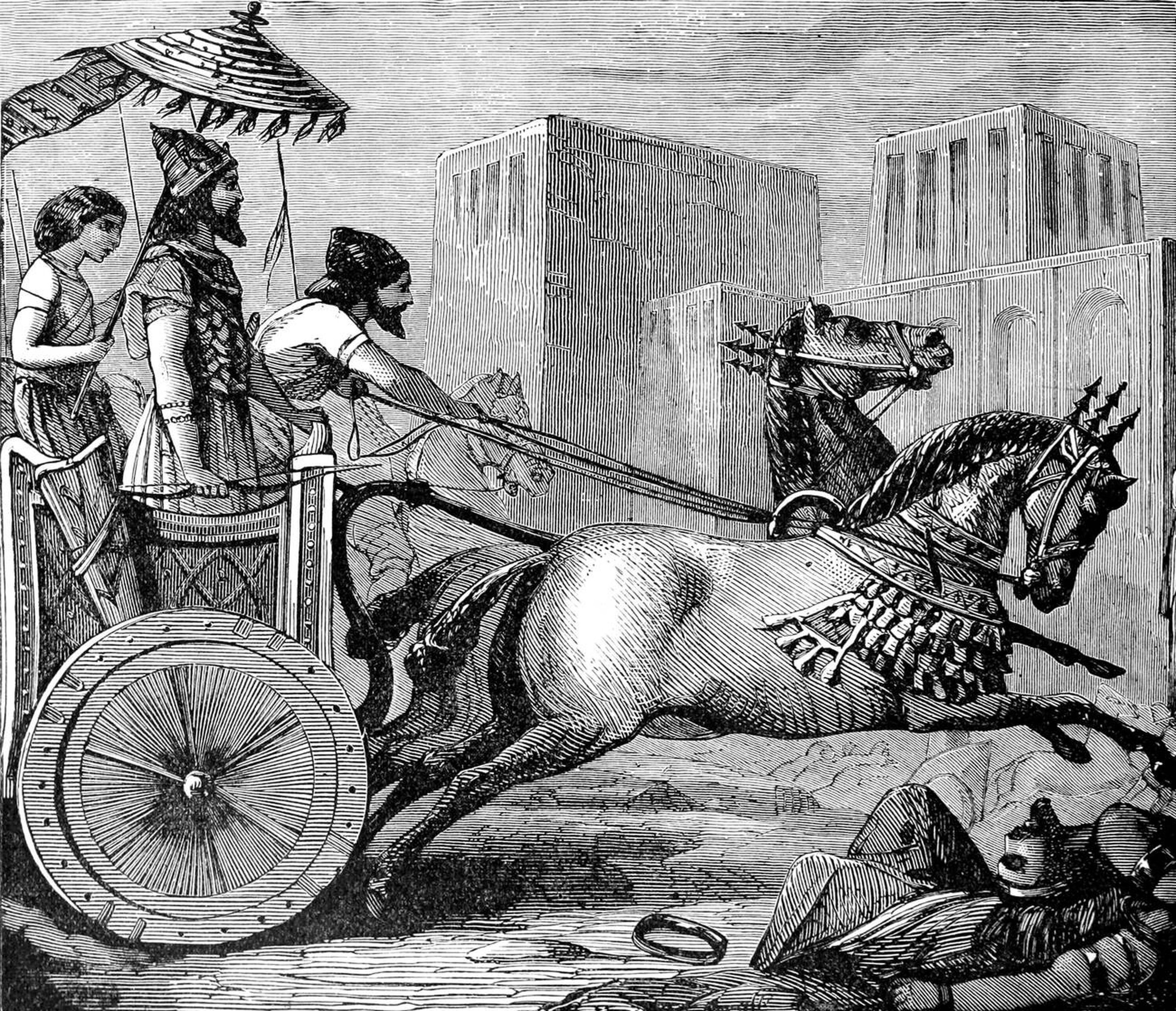The Aryans History: A Journey Through Culture, Legacy, And Migration 11 Cyrus The Great Entering Ecbatana