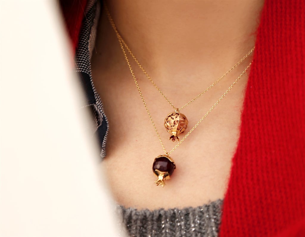 The Pomegranate In Iran: A Symbol Of Life, Faith, And Art 12 Gold Necklace With Pomegranate Design