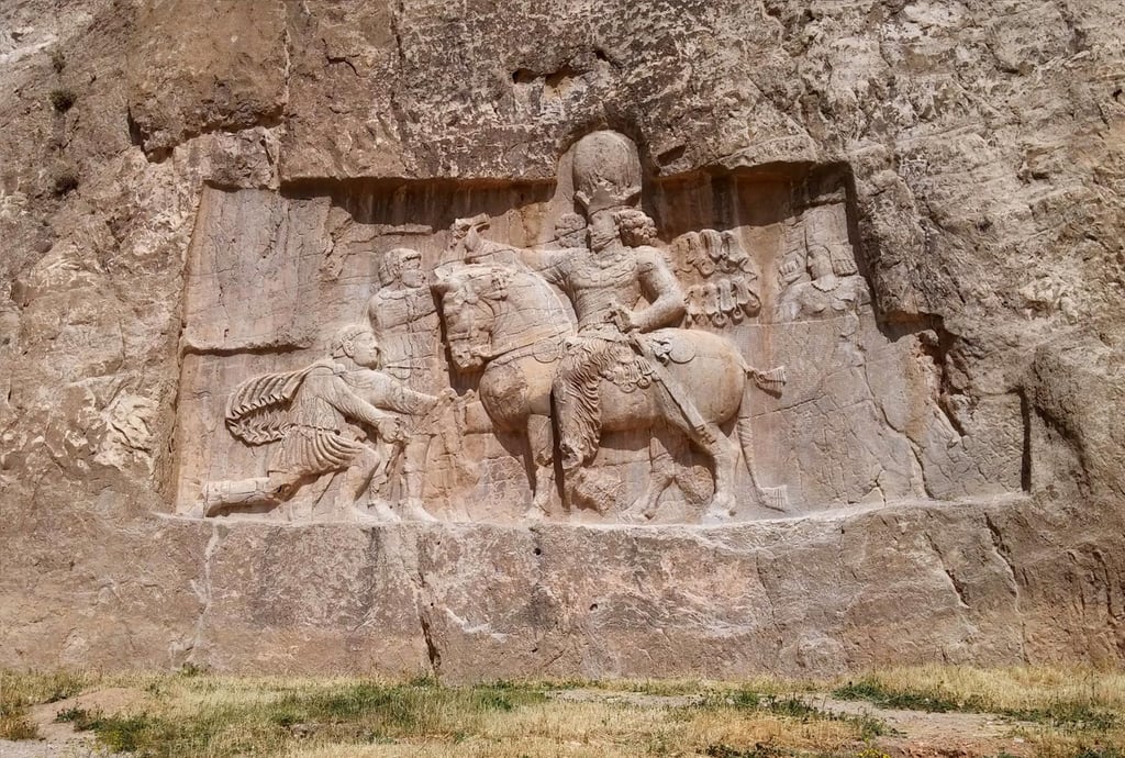 The Islamic Conquest Of Persia: A Turning Point In History 5 Relief Of Shapur I'S Triumph Over Valerian At Naqsh E Rostam.