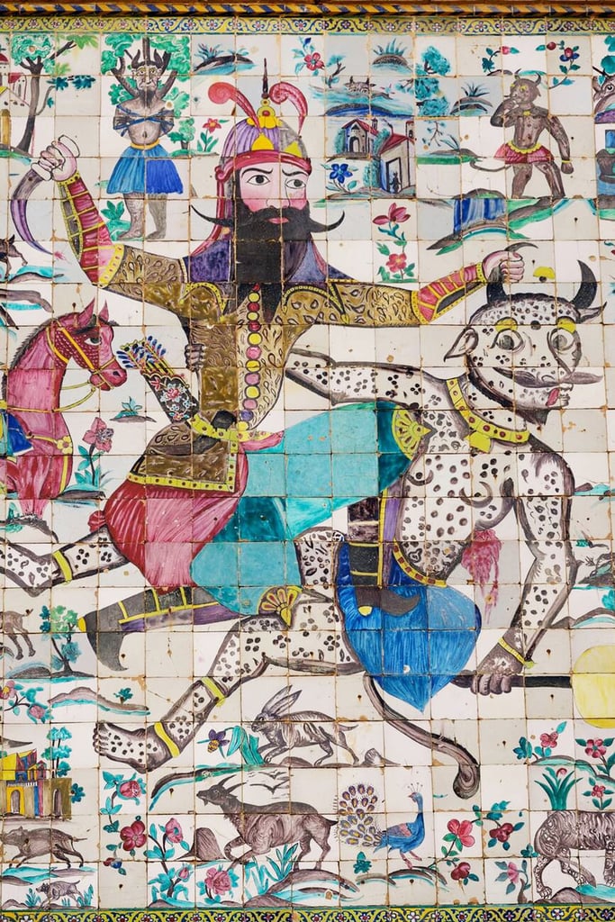 Iranian Mythology: A Rich Collection Of Gods, Heroes, And Epic Tales 6 Rostam And The White Demon A Legendary Tale In Shiraz