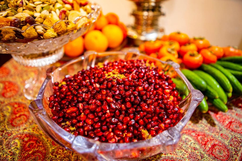 The Pomegranate In Iran: A Symbol Of Life, Faith, And Art 15 Yalda Night Iran The Longest Night Of The Year