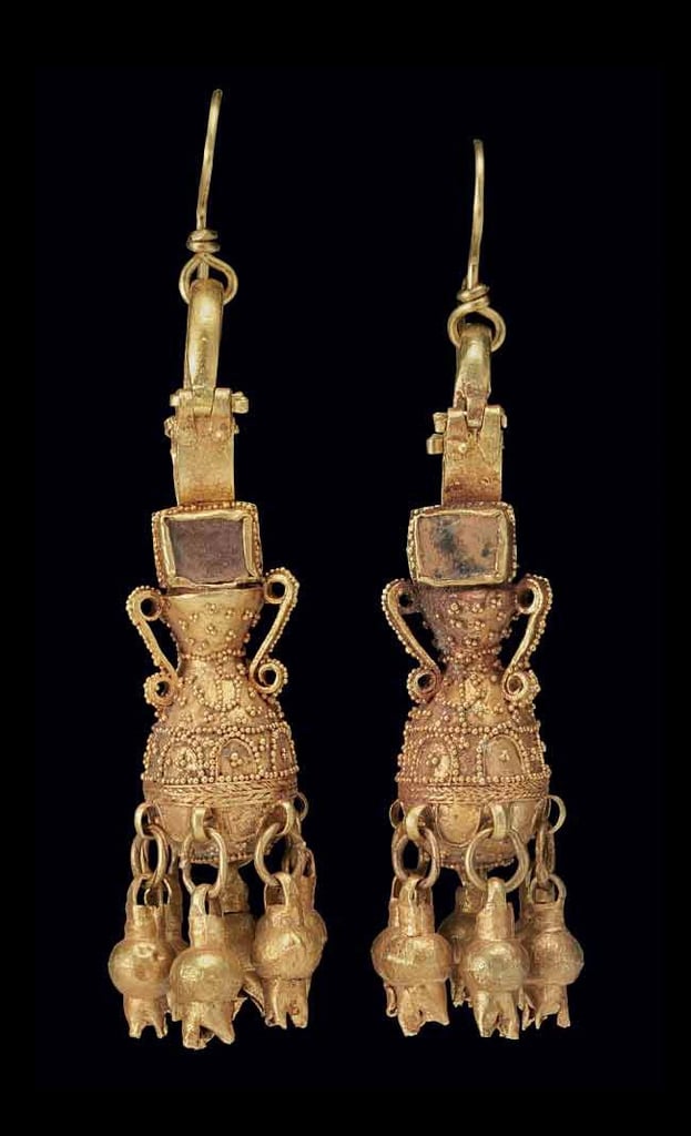 The Pomegranate In Iran: A Symbol Of Life, Faith, And Art 5 A Pair Of Parthian Gold And Glass
