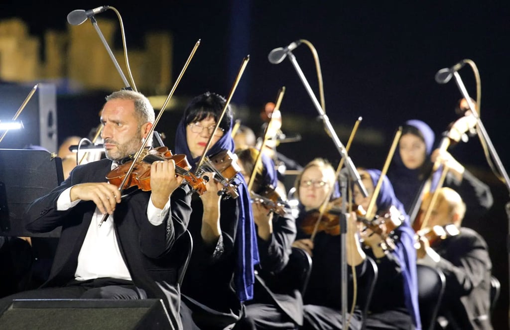Armenian Philharmonic Concert At Persepolis: A Night Of Peace And Cultural Unity 3 Armenian Philharmonic Orchestra At Persepolis September ,