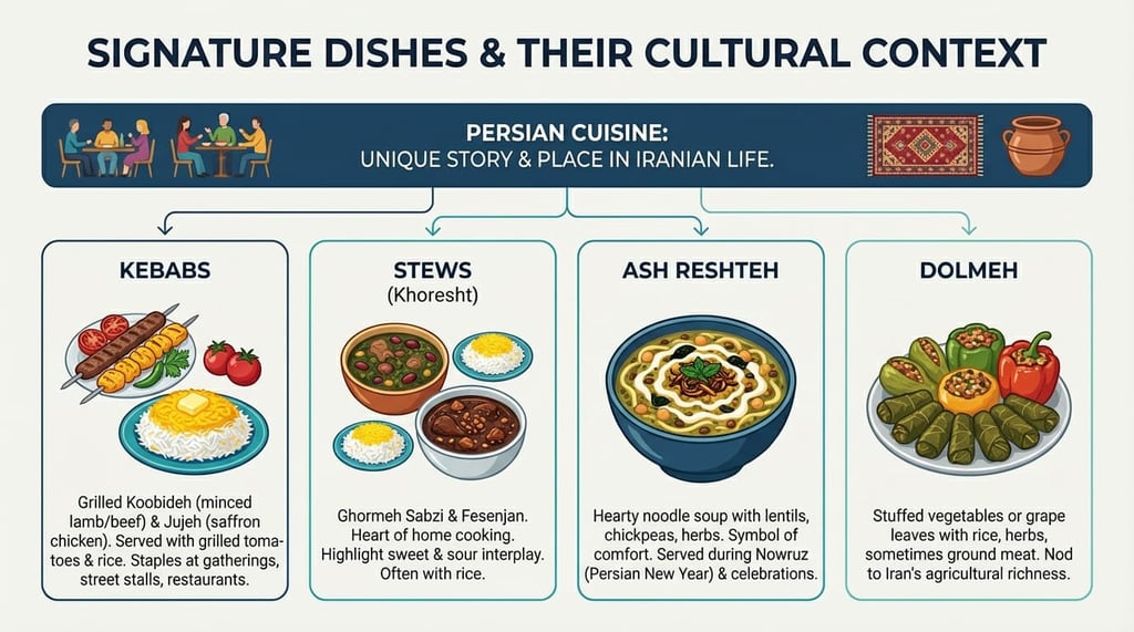 Persian Foods: Top 10 Iranian Dishes To Try 3 Signature Dishes And Their Cultural Context